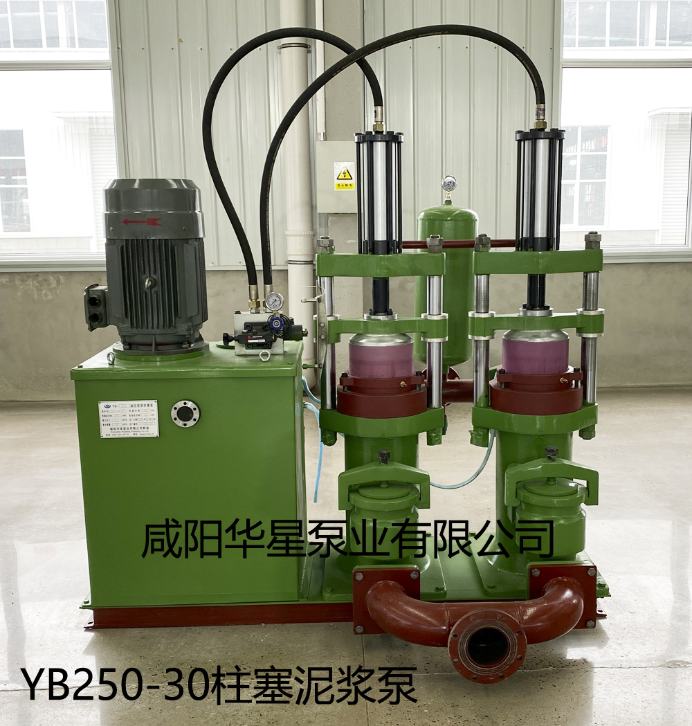 食品漿料250平壓濾機(jī)用陶瓷柱塞泵YBH250-30