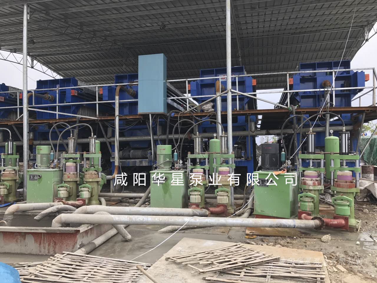 打樁污泥客戶案例 壓濾機(jī)入料污泥泵